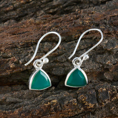 Aurora Green Dangle Earrings for Vibrant Style
