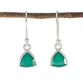 Aurora Green Dangle Earrings for Vibrant Style Green Onyx Green Dangle