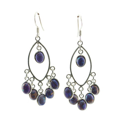 Aurora Turquoise Dangle Earrings for Glamorous Looks Turquoise Blue Dangle