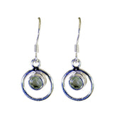 Ayaka Green Dangle Earrings for Everyday Glam Prehnite Green Dangle