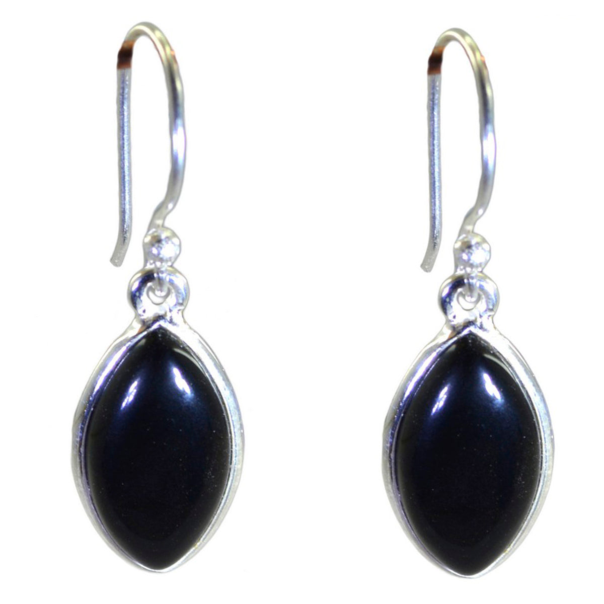 Abigail Black Dangle Earrings for Everyday Glam