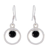 Audrey Black Dangle Earrings for Everyday Glam Black Onyx Black Dangle