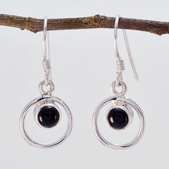 Audrey Black Dangle Earrings for Everyday Glam