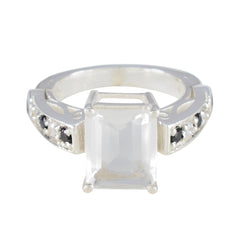 Siti Black Halo Statement Ring with Gemstone Accents Black Onyx Black