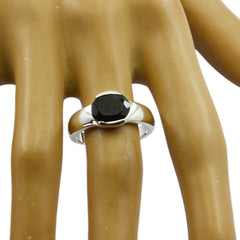 Julia Fairytale Black Solitaire Ring