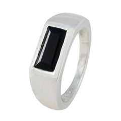 Joaquina Cultural Black Solitaire Ring