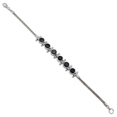 Harper Black Tennis Bracelet for Wife - Elegant Jewelry Black Onyx Black
