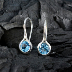 Araya Blue Dangle Earrings for Everyday Glam