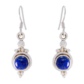 Gabriela Blue Gemstone Dangle Earrings for Every Occasion Lapis Lazuli Blue Dangle