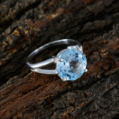 Putri Fairytale Blue Solitaire Ring