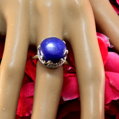 Luisa Glamorous Blue Solitaire Ring