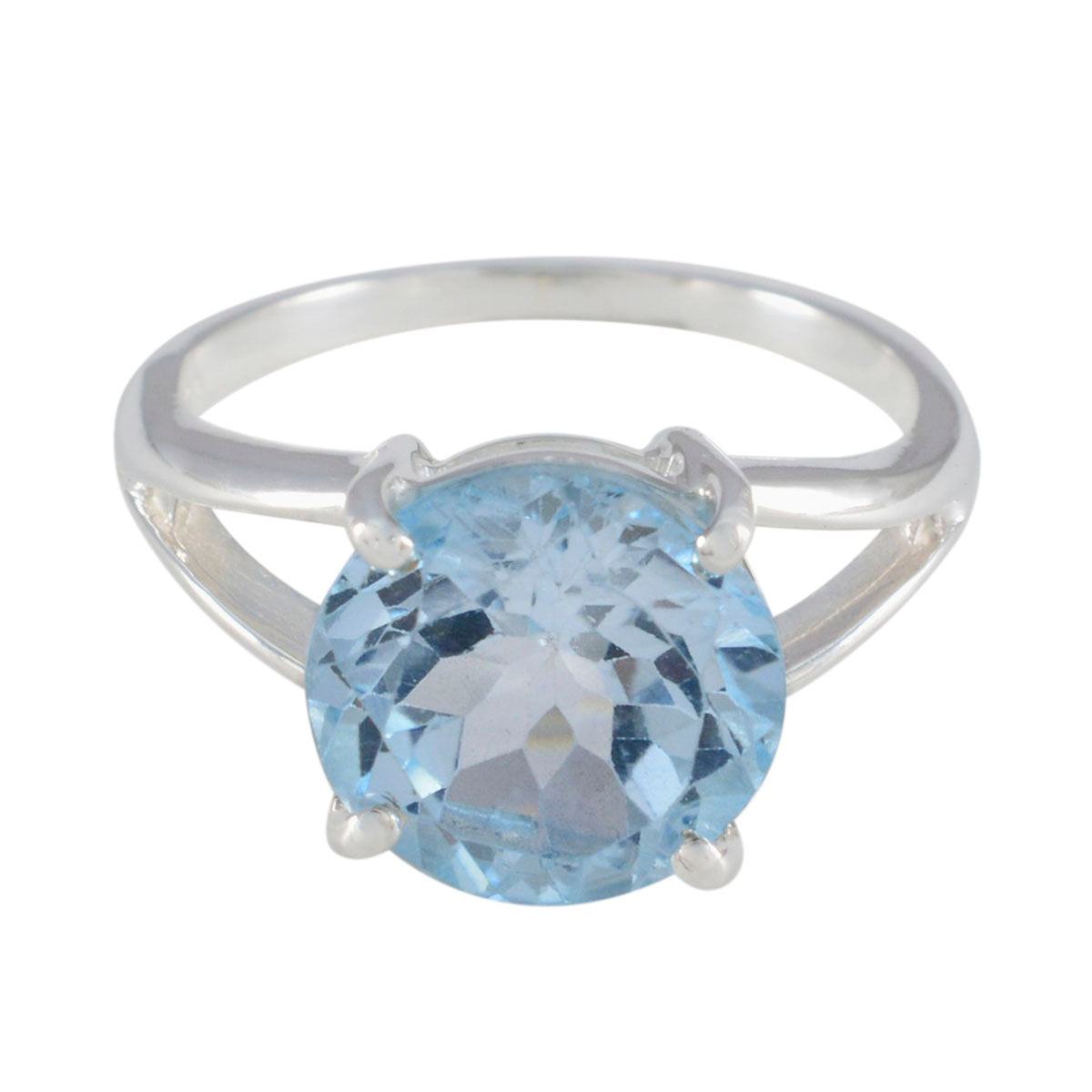 Putri Fairytale Blue Solitaire Ring Blue Topaz Blue