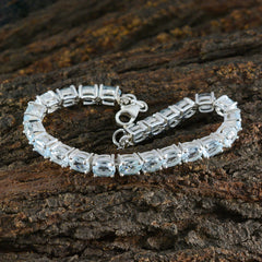 Charlotte Blue Tennis Bracelet for Glamorous Style