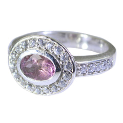 Harper Boho Multicolor Halo Ring with Gemstones