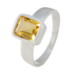 Scarlett Boho Yellow Solitaire Ring