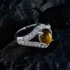 Nayara Brown Halo Ring for Women with Gemstones