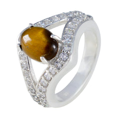 Nayara Brown Halo Ring for Women with Gemstones