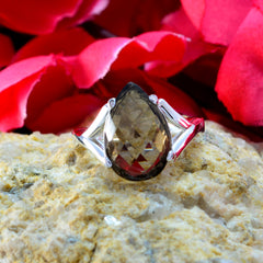 Priya Engagement Brown Solitaire Ring