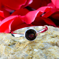 Agnes Sophisticated Brown Solitaire Ring