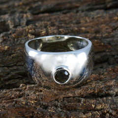 Aisha Romantic Brown Solitaire Ring