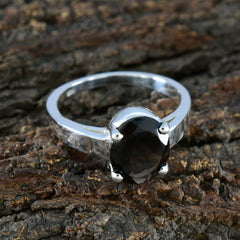 Maria Traditional Brown Solitaire Ring