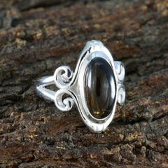 Kristine Glamorous Brown Solitaire Ring