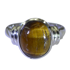 Natalie Brown Solitaire Ring Elegant Silver Band