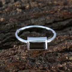 Ling Glamorous Brown Solitaire Ring