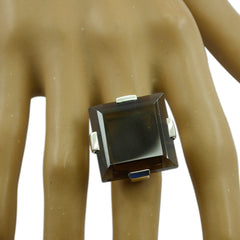 Addison Brown Solitaire Statement Ring with Gemstone