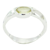Camila Solitaire Yellow Ring for Everyday Glamour Lemon Quartz Yellow
