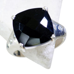 Addison Contemporary Black Halo Ring