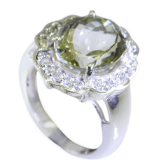 Hanna Contemporary Light Green Halo Ring