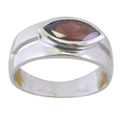 Alice Contemporary Red Solitaire Ring