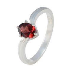 Wen Contemporary Red Solitaire Ring