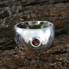 Priya Contemporary Red Solitaire Ring