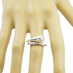 Katharina Contemporary White Solitaire Ring