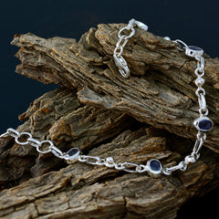 Aurora Delicate Blue Links Bracelet for Effortless Style