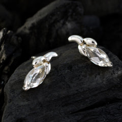 Ines Elegant Solitaire Stud Earrings for Daily Glam