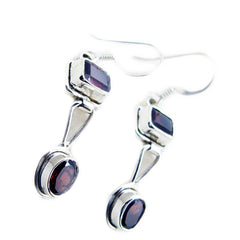 Evelyn Red Dangle Earrings for Vibrant Style