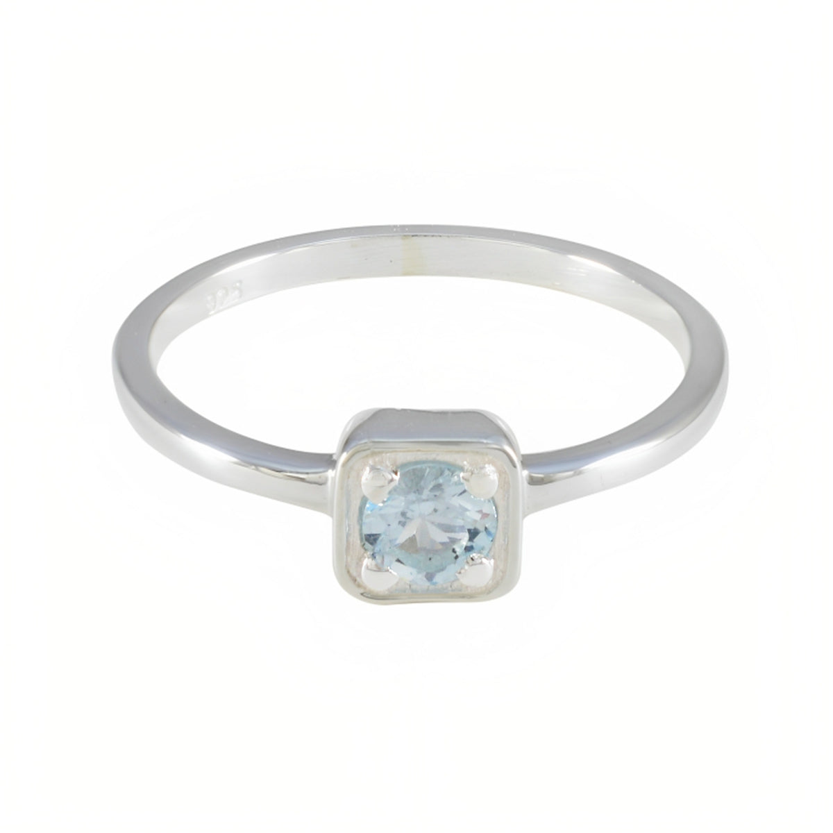 Isabelle Fairytale Blue Solitaire Ring Blue Topaz Blue