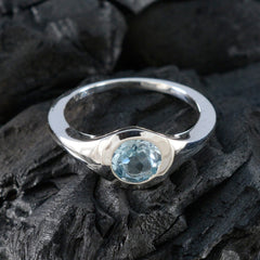 Luisa Fairytale Blue Solitaire Ring