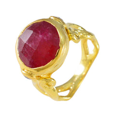 Katarina Fairytale Red Solitaire Ring