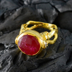 Katarina Fairytale Red Solitaire Ring