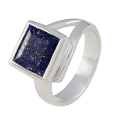 Maria Fashionable Blue Ring India Silver Gemstone