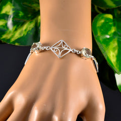 Greta Featherlight Links Bracelet with Gemstone Accents