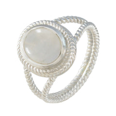 Genesis Rope-Wire White Solitaire Ring