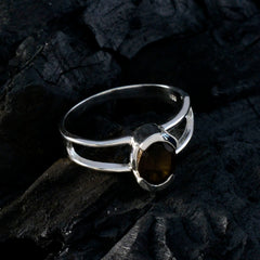 Riya Glamorous Brown Solitaire Ring