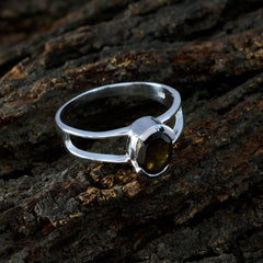 Riya Glamorous Brown Solitaire Ring