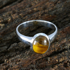 Lucia Glamorous Brown Solitaire Ring