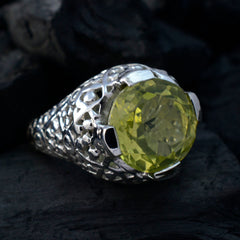 Grace Filigree Yellow Solitaire Ring